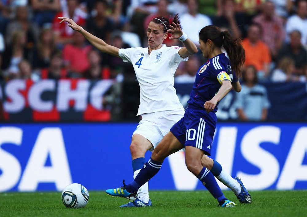 Jill Scott, England v Japan